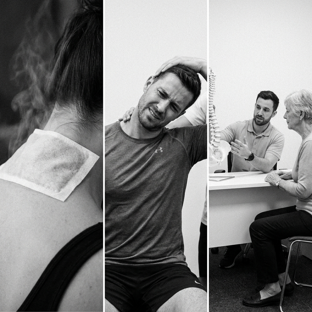 Wärme, Dehnen und Physiotherapie behandeln Symptome, nicht die Ursache