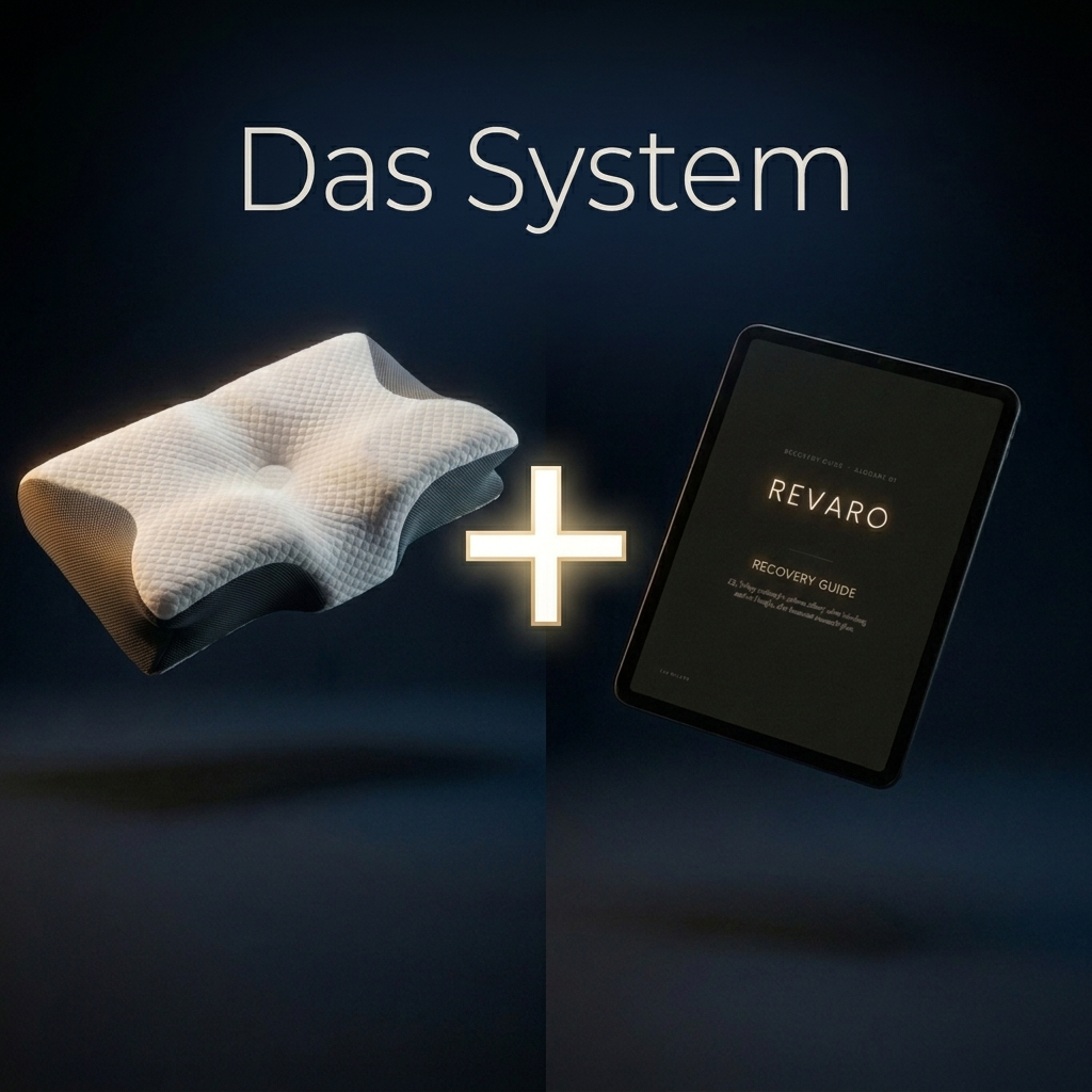 Das System: Revaro Recovery Kissen und Recovery Guide als Einheit