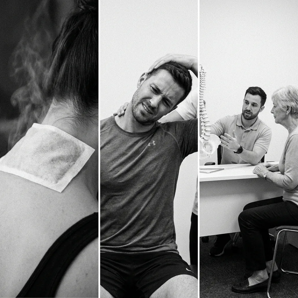 Wärme, Dehnen und Physiotherapie behandeln Symptome, nicht die Ursache